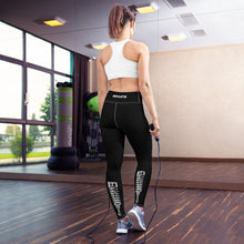 Load image into Gallery viewer, Black Coilover Leggings